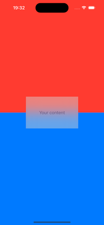 swiftui background material