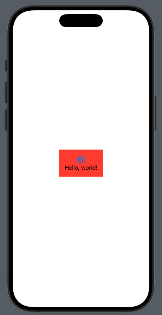 First SwiftUI View